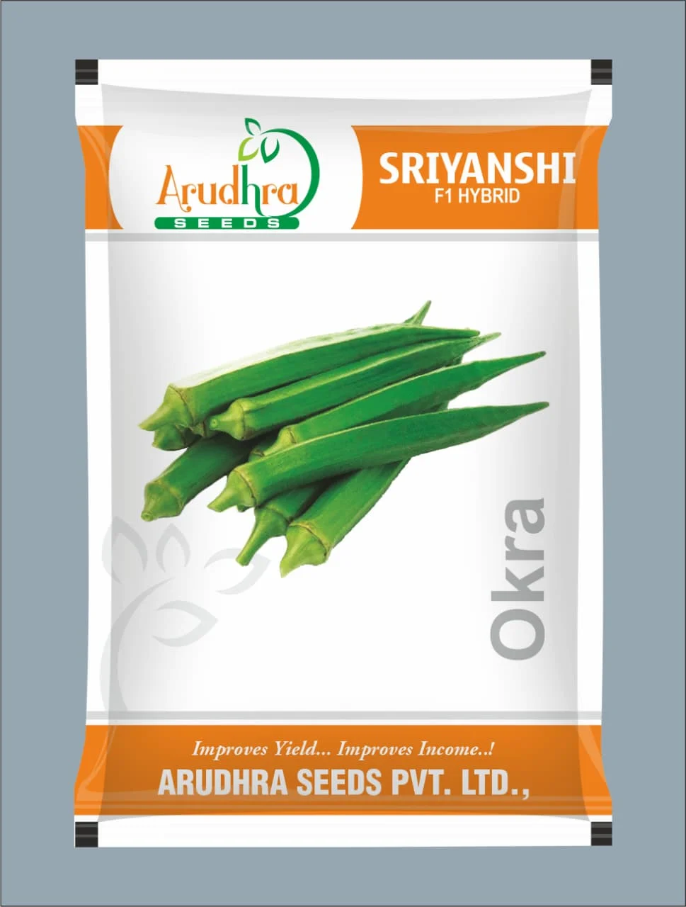 Tender Green Okra Seeds (VNR 999 F1)